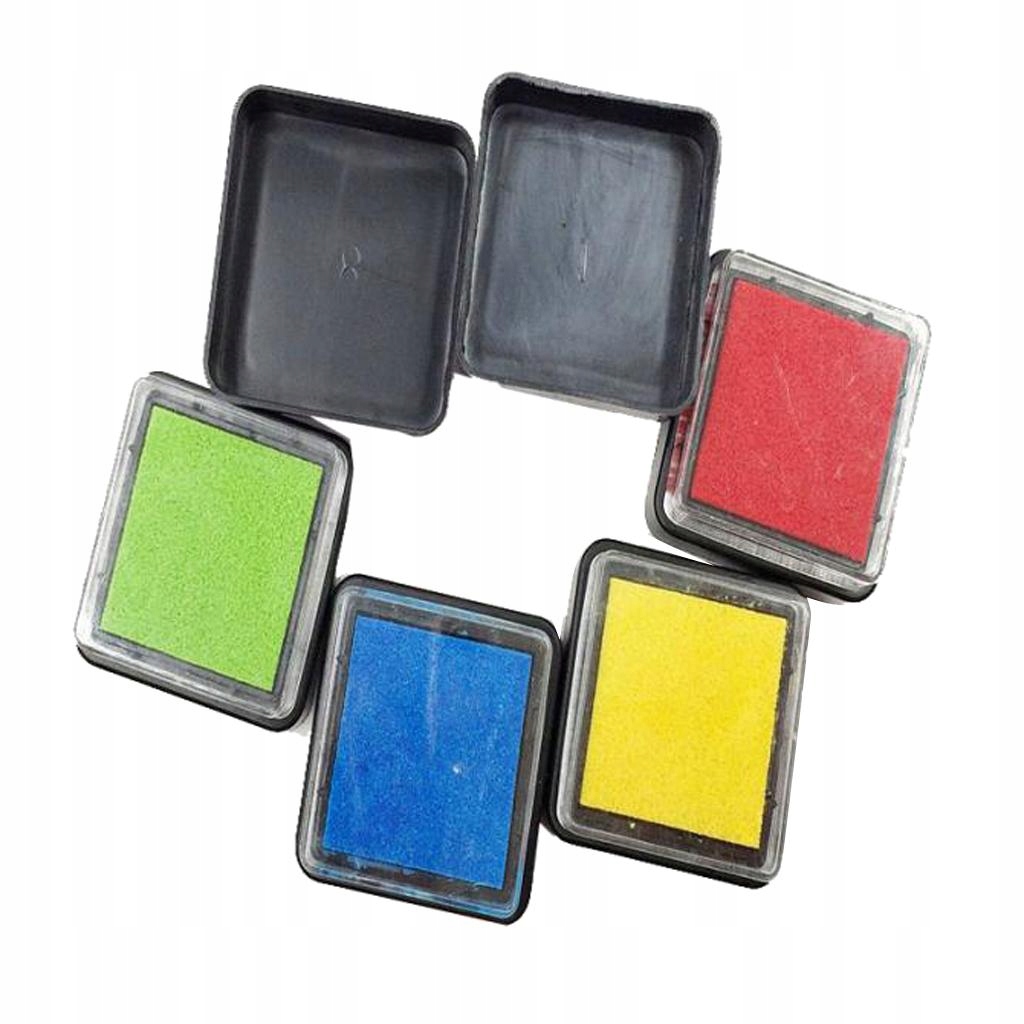 Spalvoti antspaudai DIY 6 spalvų žaislas