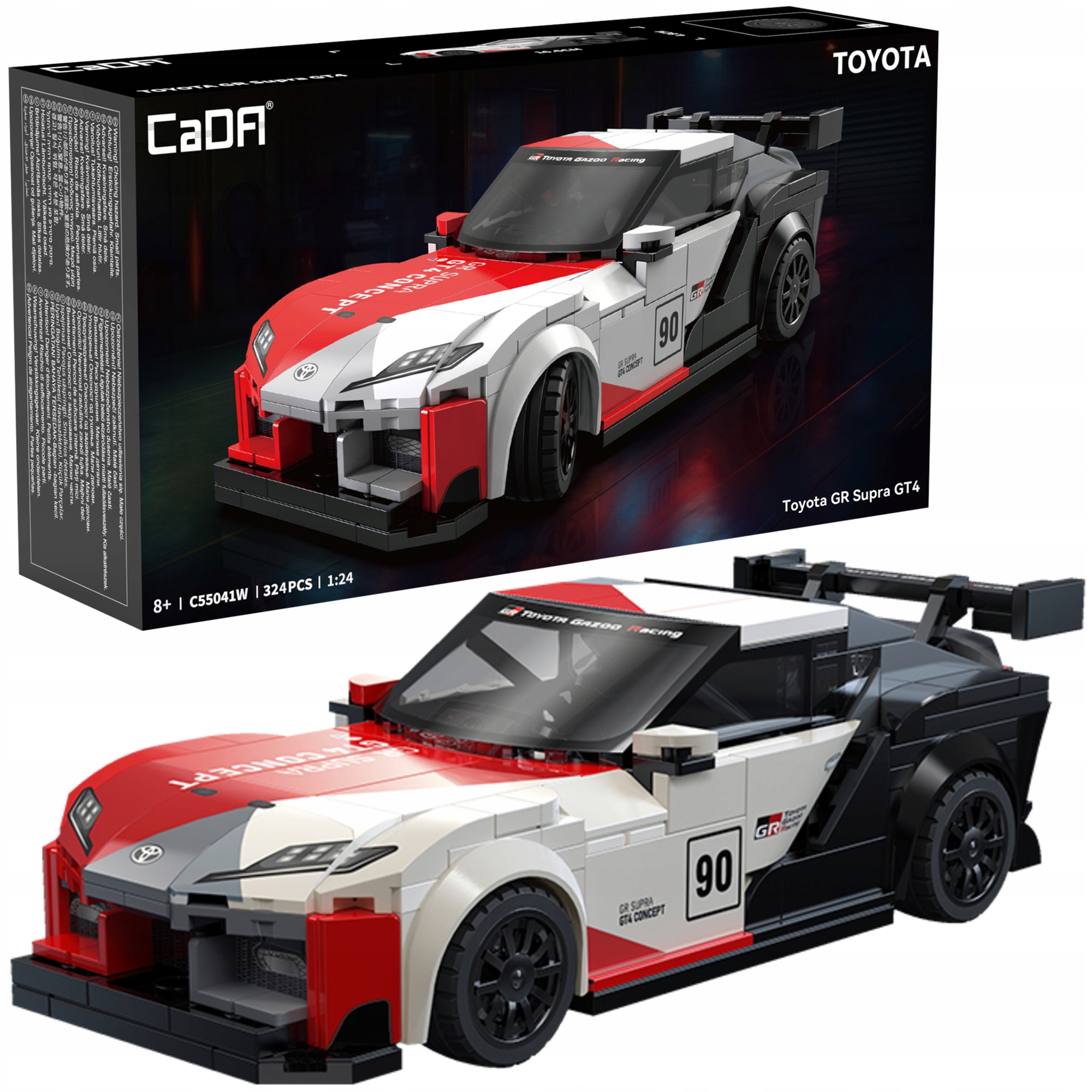 Cada Toyota GR Supra GT4 1:24 342 dalys
