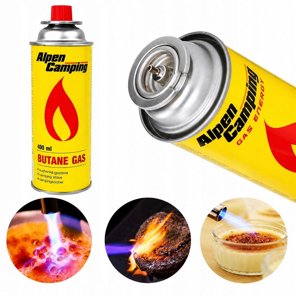 Alpen Camping dujinis kartridžas 400 ml