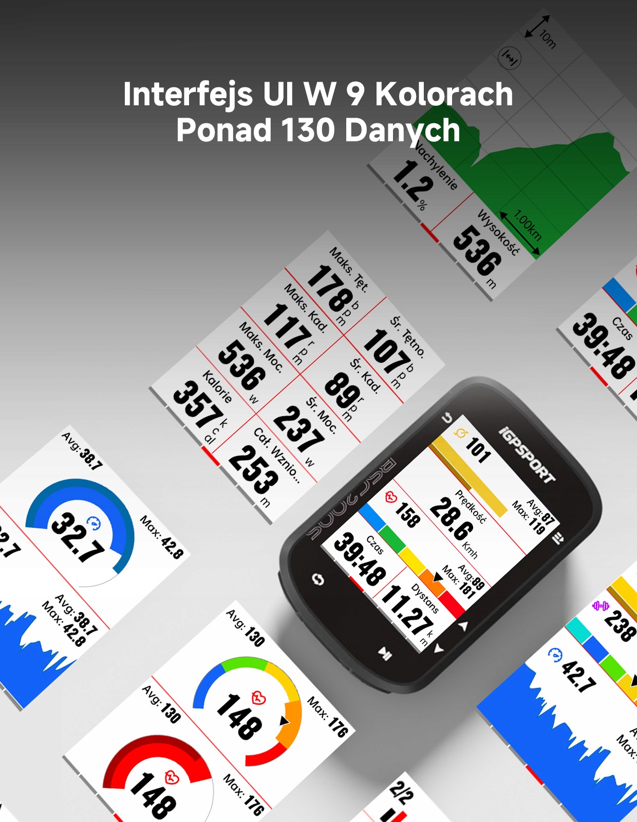 iGPSPORT BSC200S dviračio kompiuteris, 100 duomenų pozicijų, atsparus vandeniui, judesio aptikimas