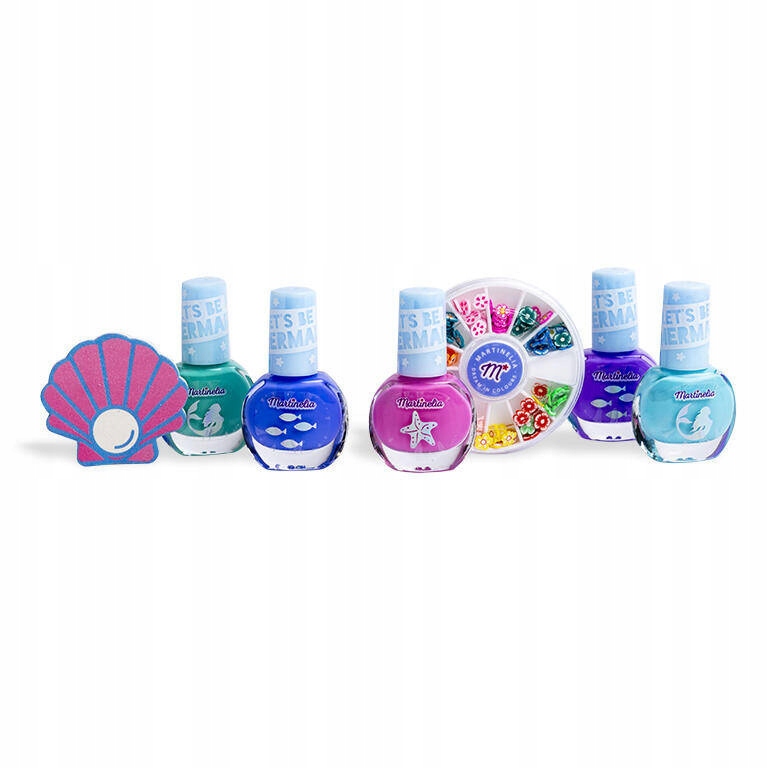 Martinelia siren nagų lakų manicure rinkinys