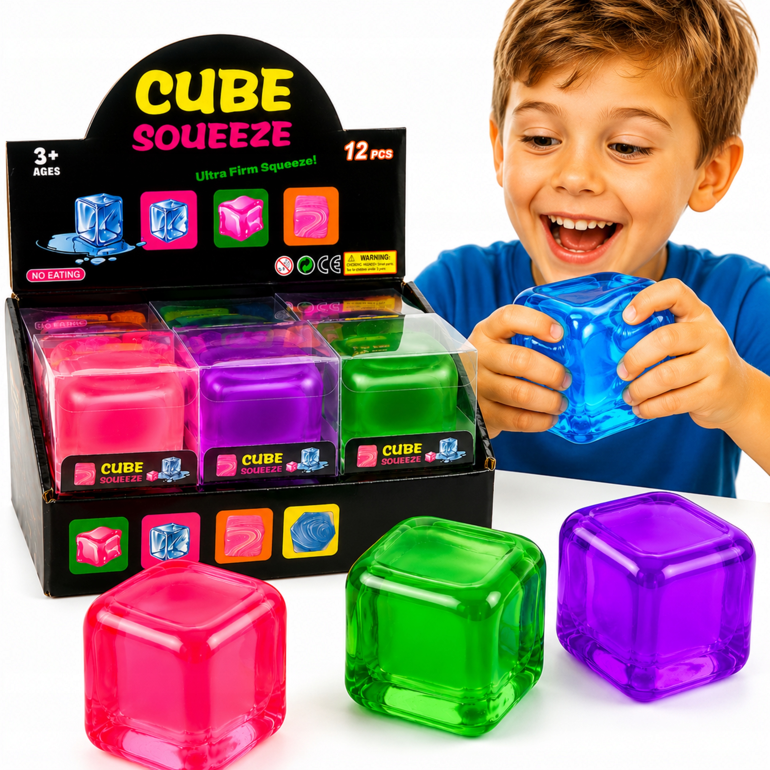 Drobiazgarnia Nice Cube sensorinis antistreso kubas