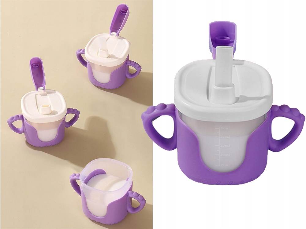 SIDABARINĖ TAURELĖ VAIKAMS, GELTONA, 300 ML SU ŠIAUDU