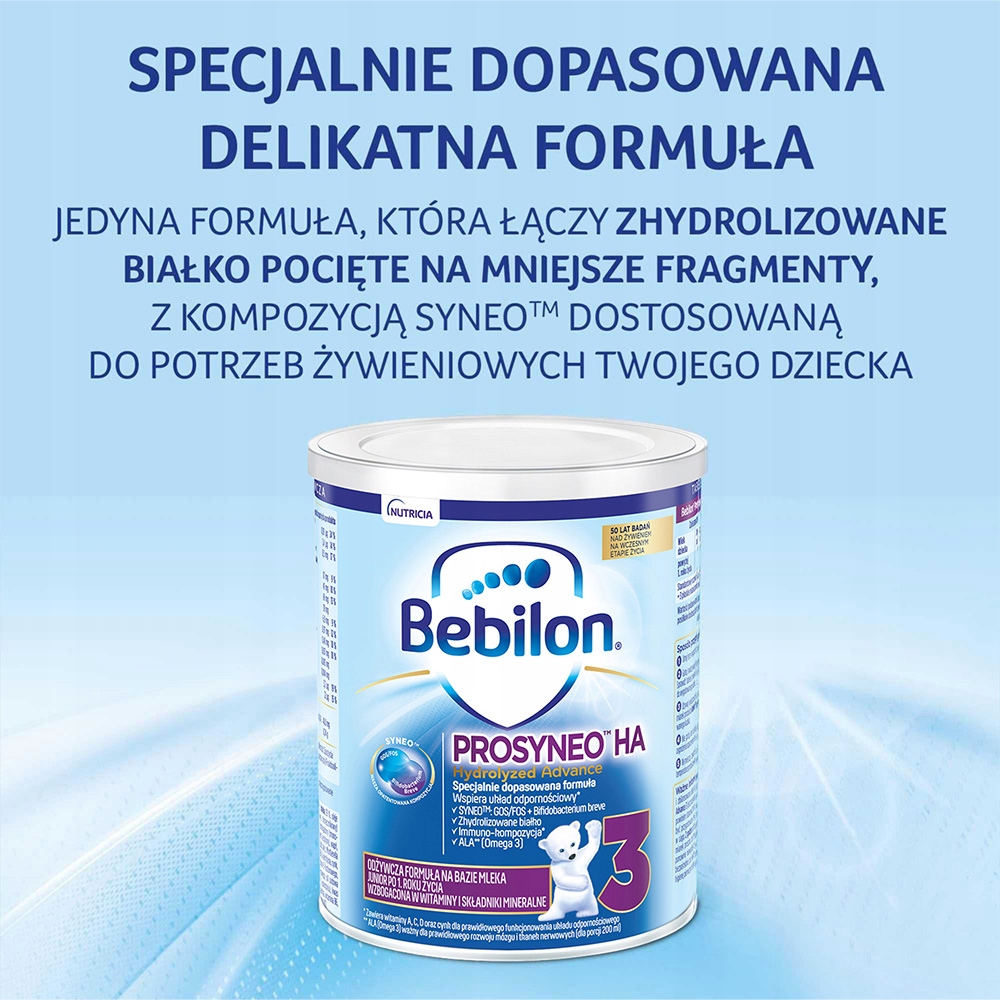 Bebilon Prosyneo HA3 pieno formulė 400 g
