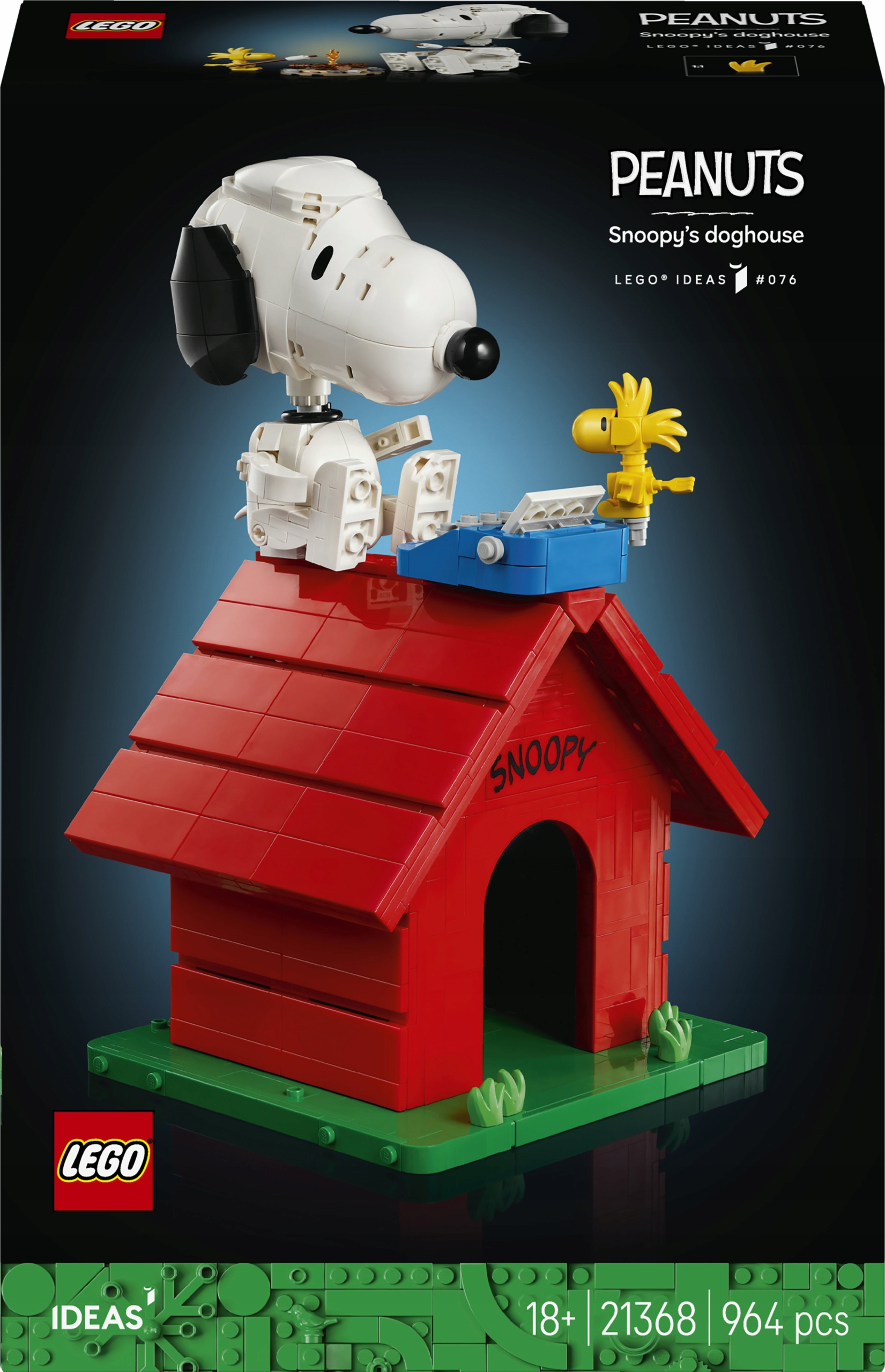 LEGO Ideas 21368 Fistaškai Snoopy namas