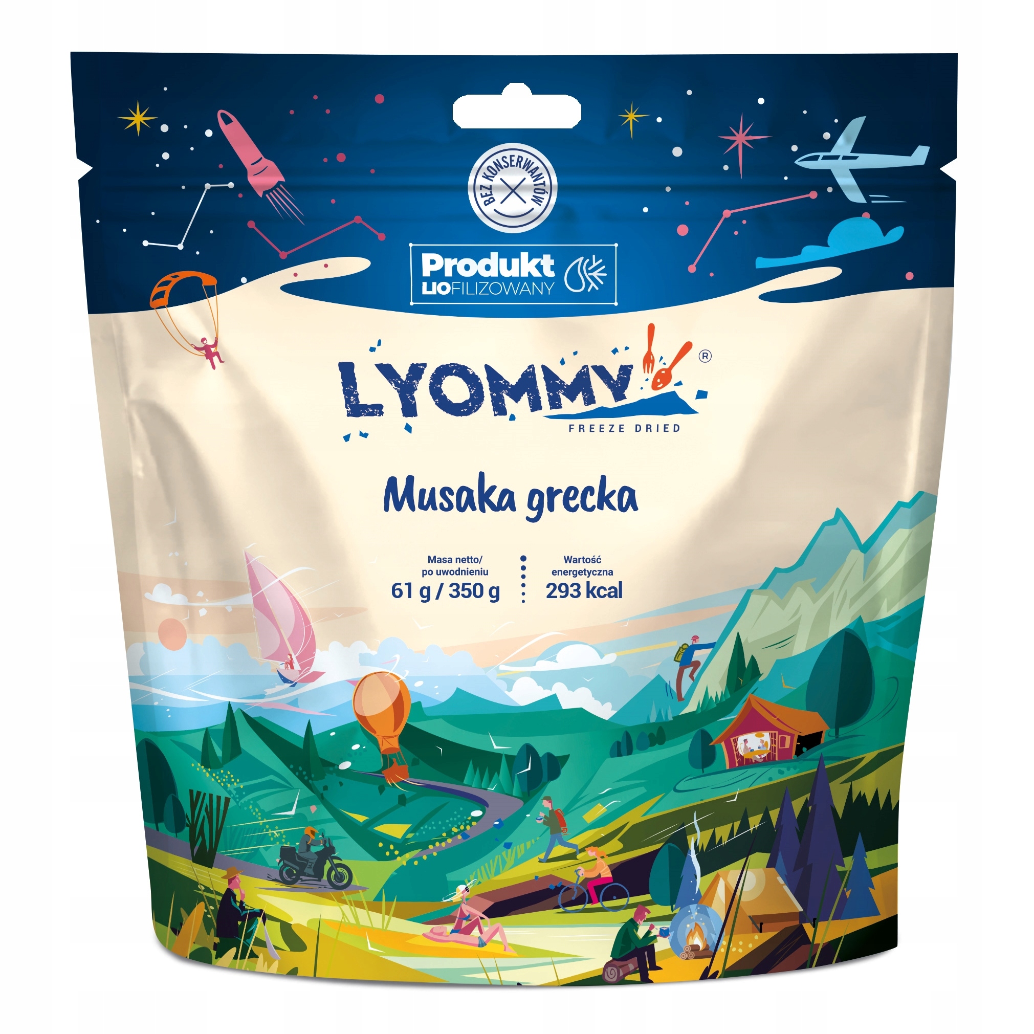Liomma Graikiškas Moussaka liofilizatas 350g