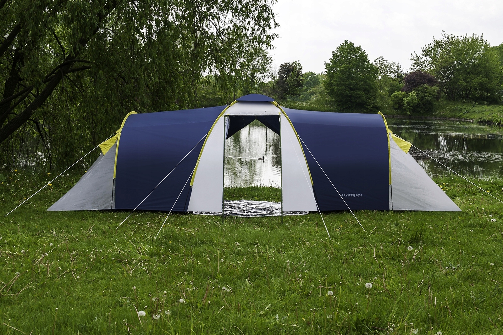 ŠEIMOS TURISTINĖ PALAPINĖ NADIR 8 PRO ACAMPER 3500mm GLAMPING CAMPING