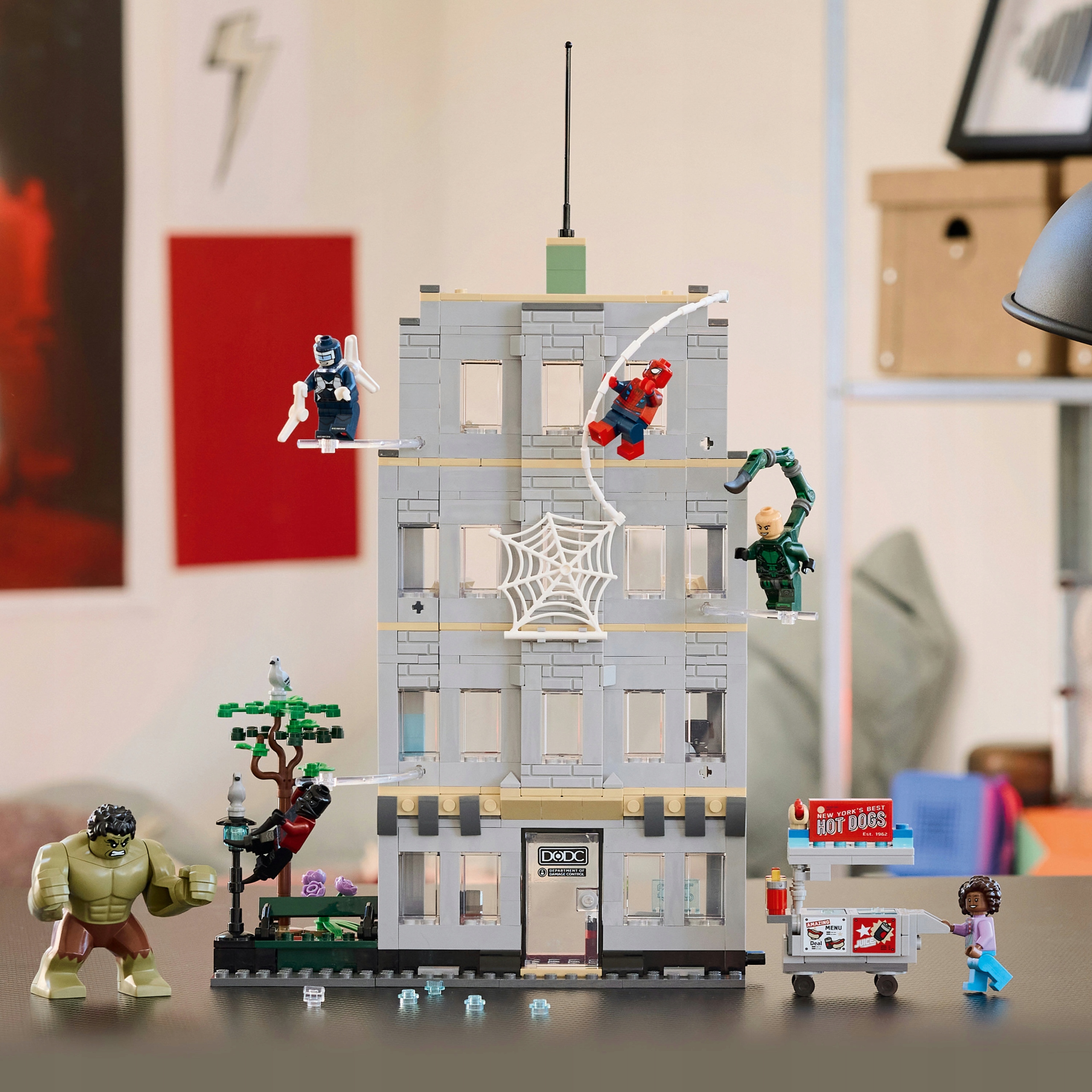 LEGO Marvel Epic Showdown: Žmogus-voras prieš Hulką 76350