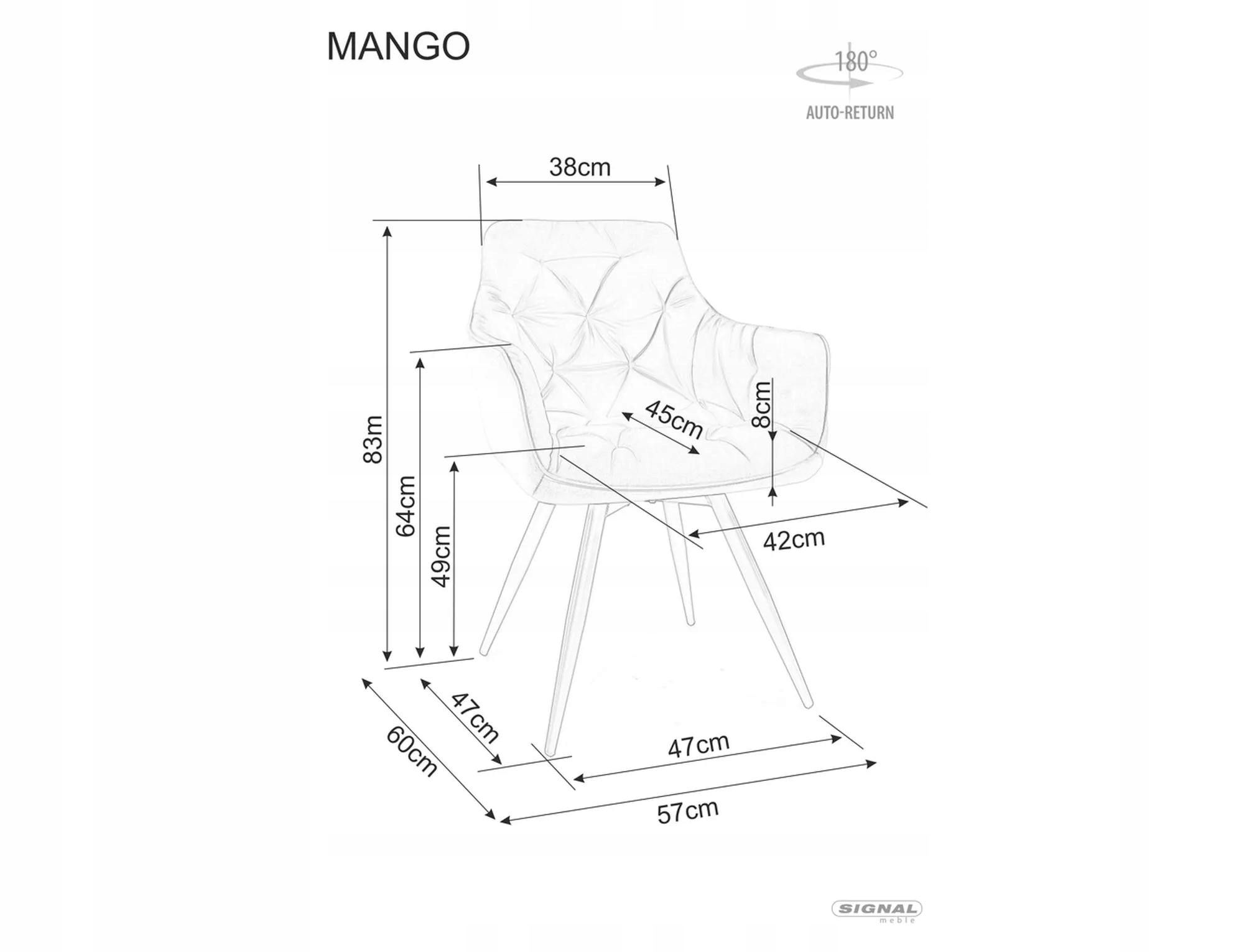 MANGO VELVETINĖ KĖDĖ JUODA/MĖLYNA PILKA 14