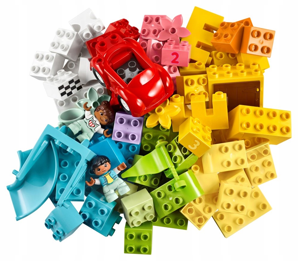 Lego Duplo deluxe lego klockai su dėžute 10914