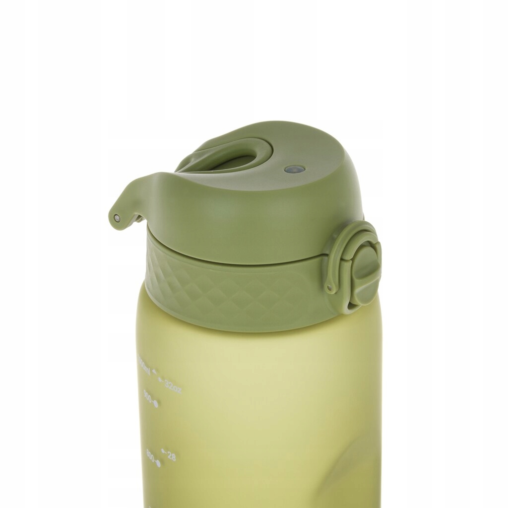 Vandens butelis be BPA ION8 Recyclon 1 l - Khaki Green