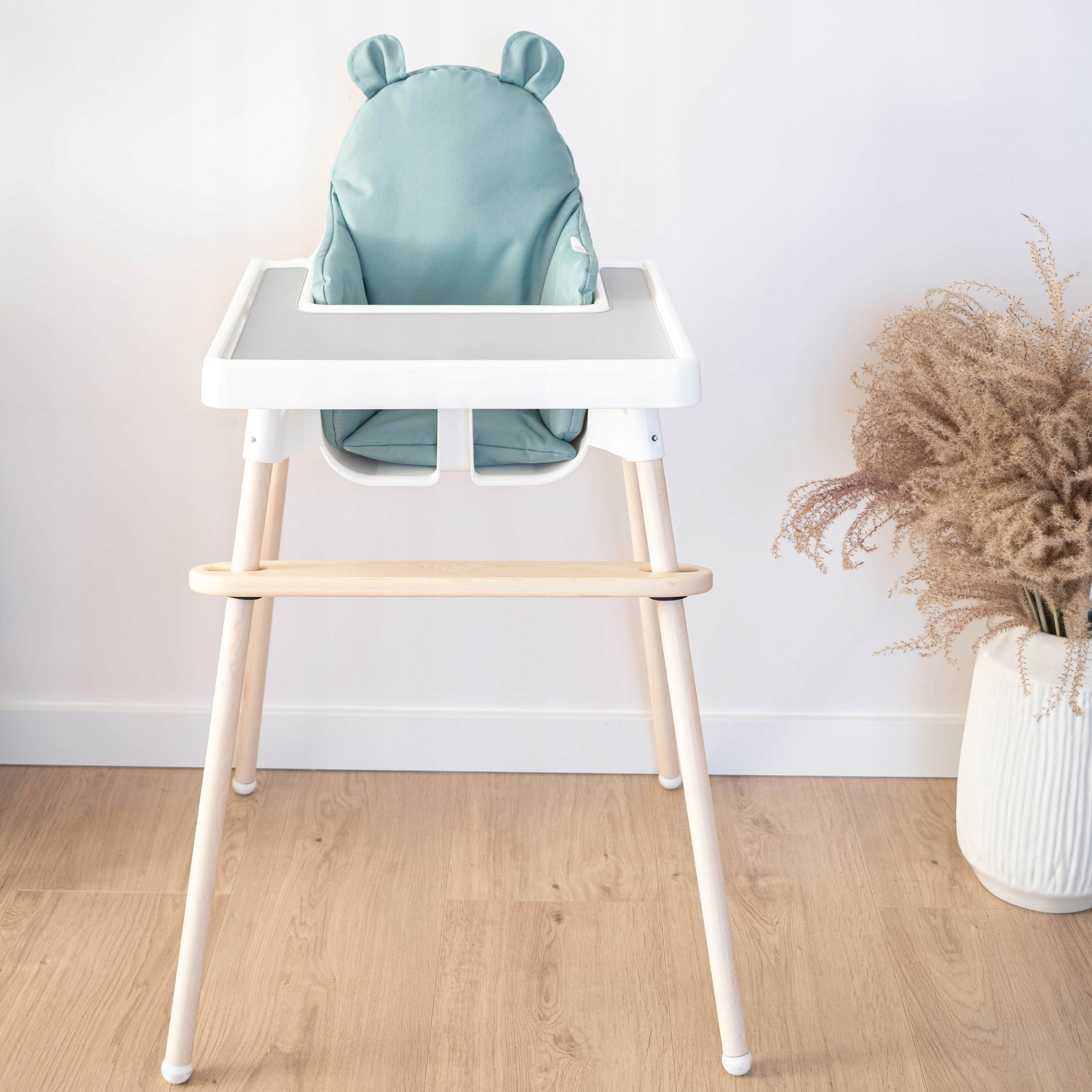 Neperšlampama pagalvėlė IKEA Antilop kėdei aMami Handmade SAGE BEAR