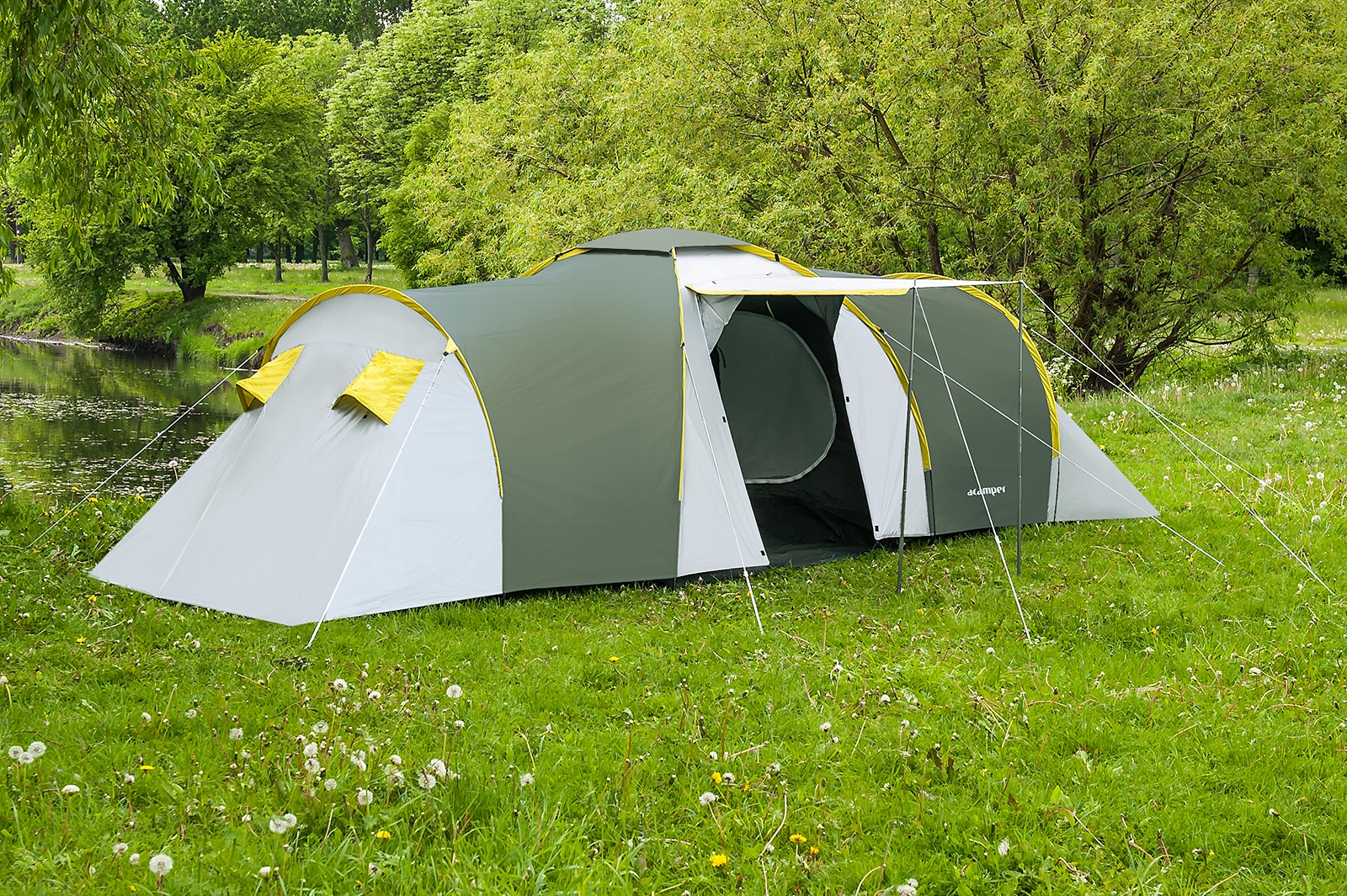 ŠEIMOS TURISTINĖ PALAPINĖ NADIR 8 PRO ACAMPER 3500mm GLAMPING CAMPING