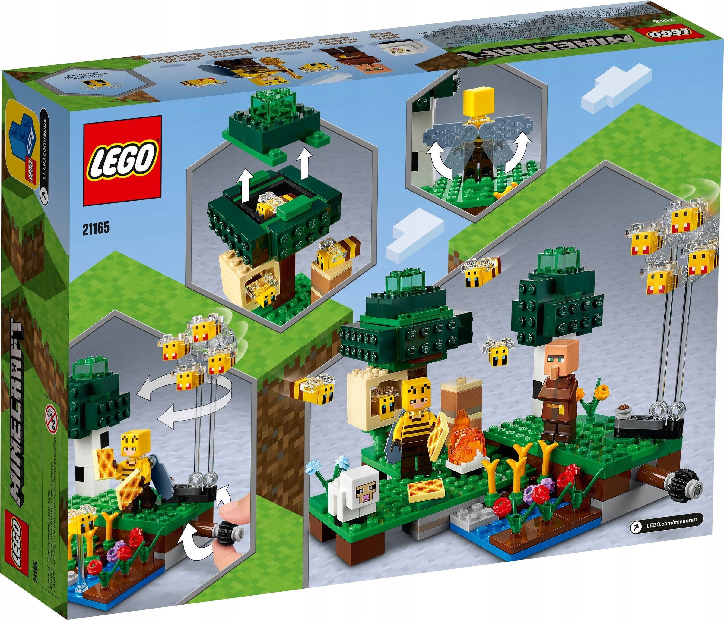 LEGO Minecraft 21165 bičių ūkis