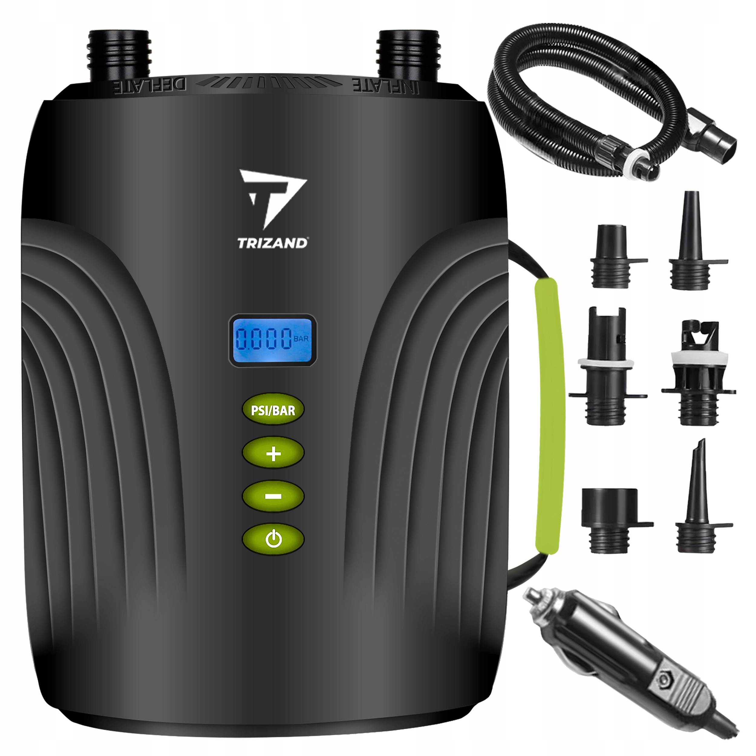 Trizand elektrinė pompa SUP deškai su keičiamais antgaliais