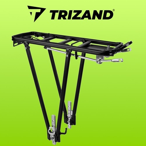 Trizand aliuminio dviračio bagažinė