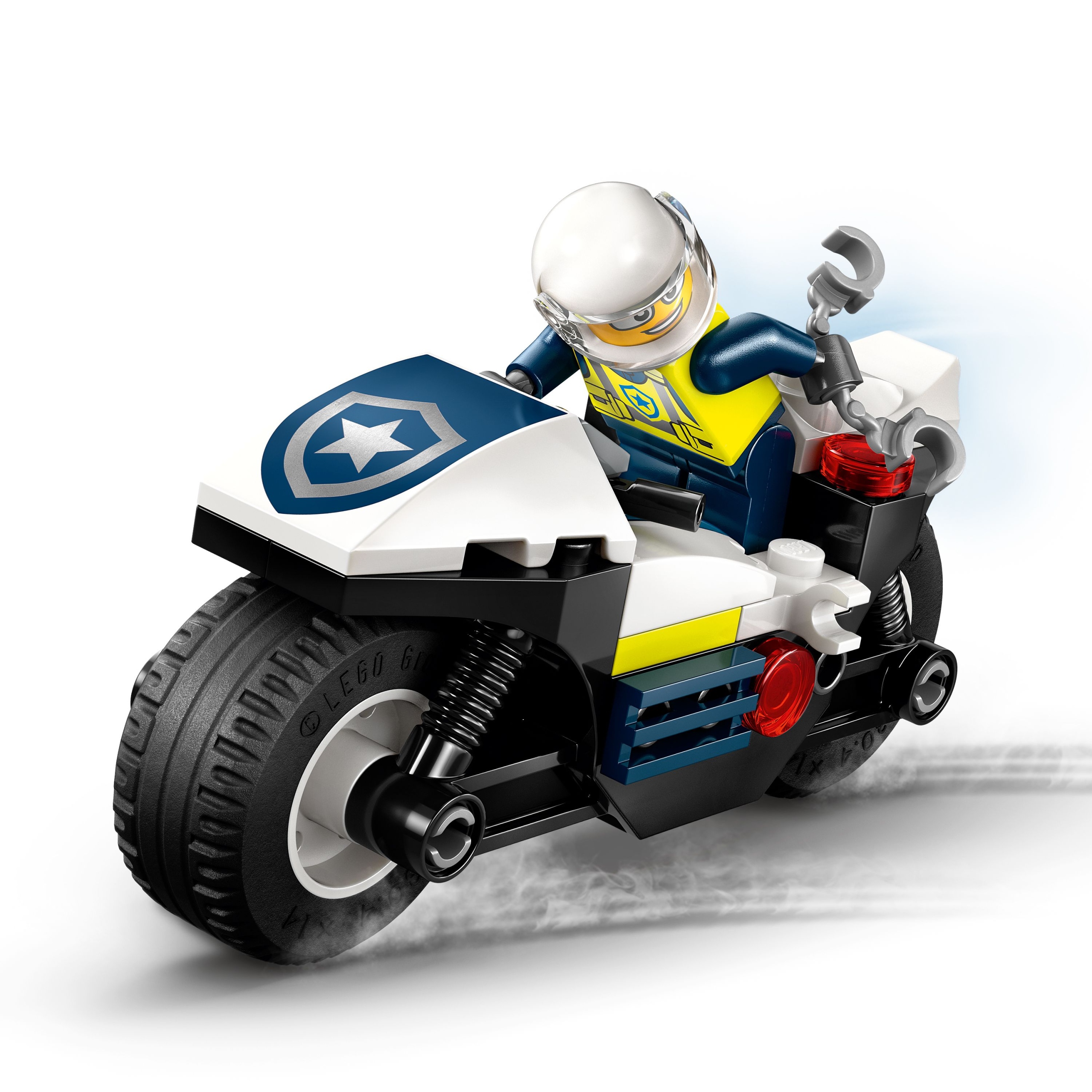 LEGO City 60455 policijos motociklo persekiojimas