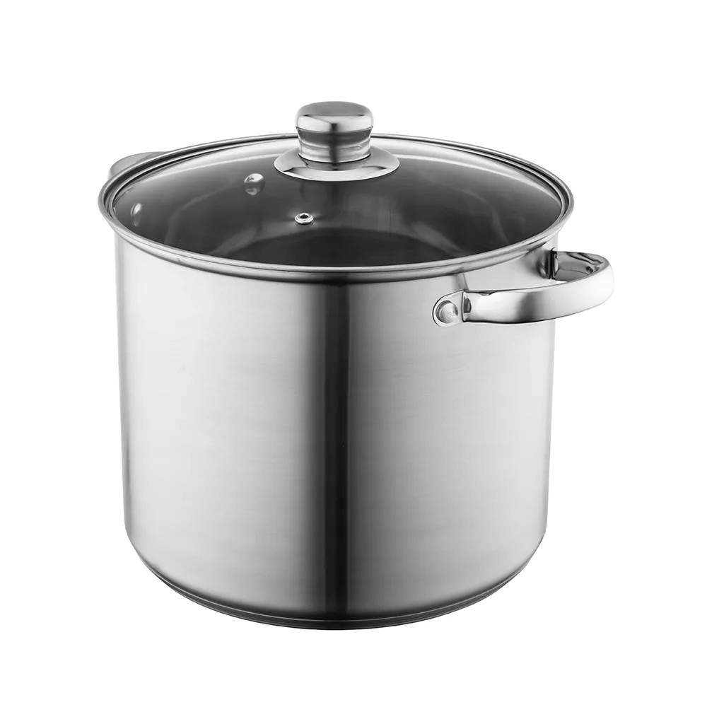 Nerūdijančio plieno puodas. su dangteliu Aukštas 12,5 l 28 cm FABIO Altom Design