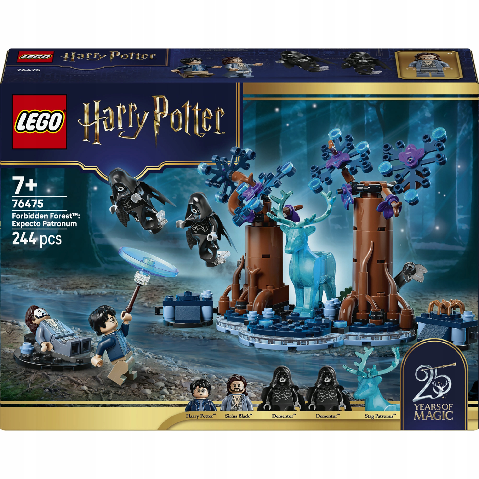 LEGO kaladėlės Haris Poteris 76475 Uždraustasis miškas: Expecto Patronum