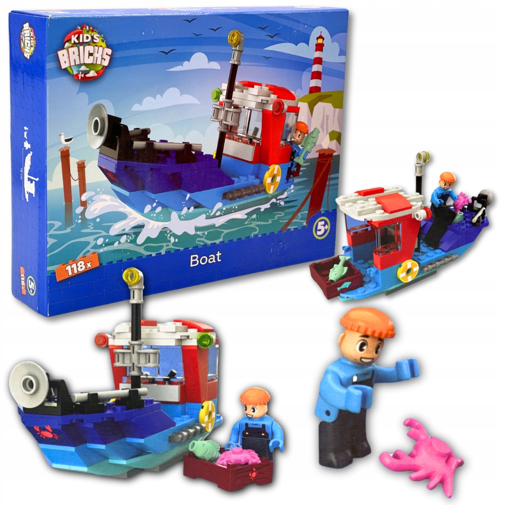 Kid's Bricks valties kaladėlės 118 elementų ŽAISLAI VAIKAMS DOVANA