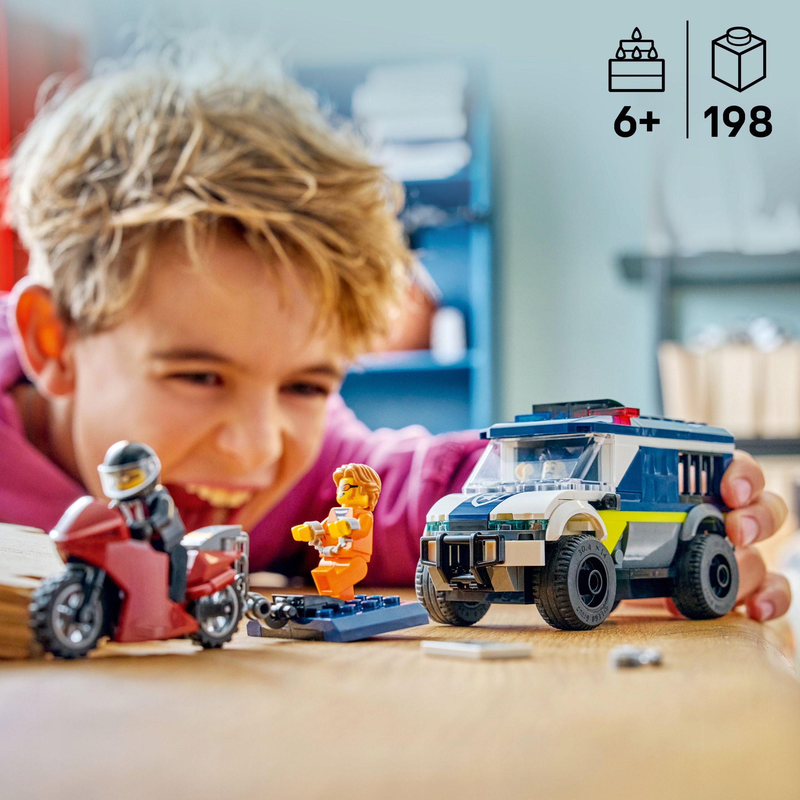 LEGO City kalinių konvojaus furgonetka 60479