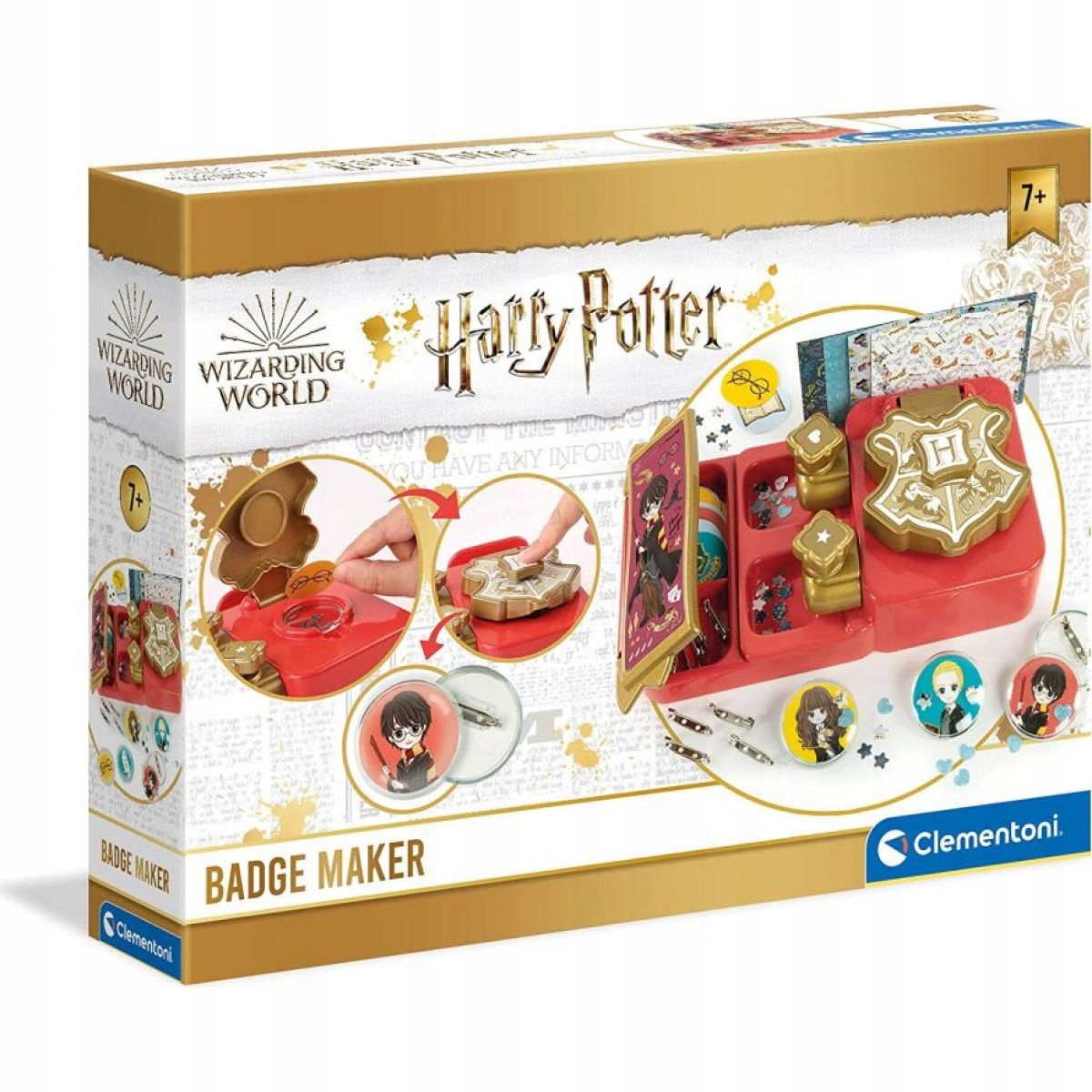 Clementoni Harry Potter ženklelių gamyba