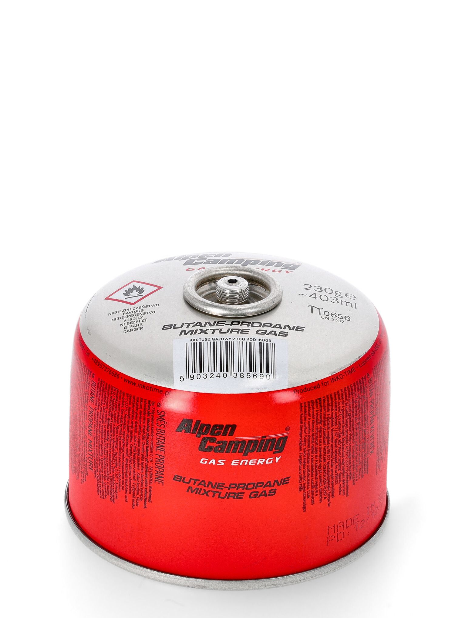 Alpen Camping dujinis kartridžas 230 g