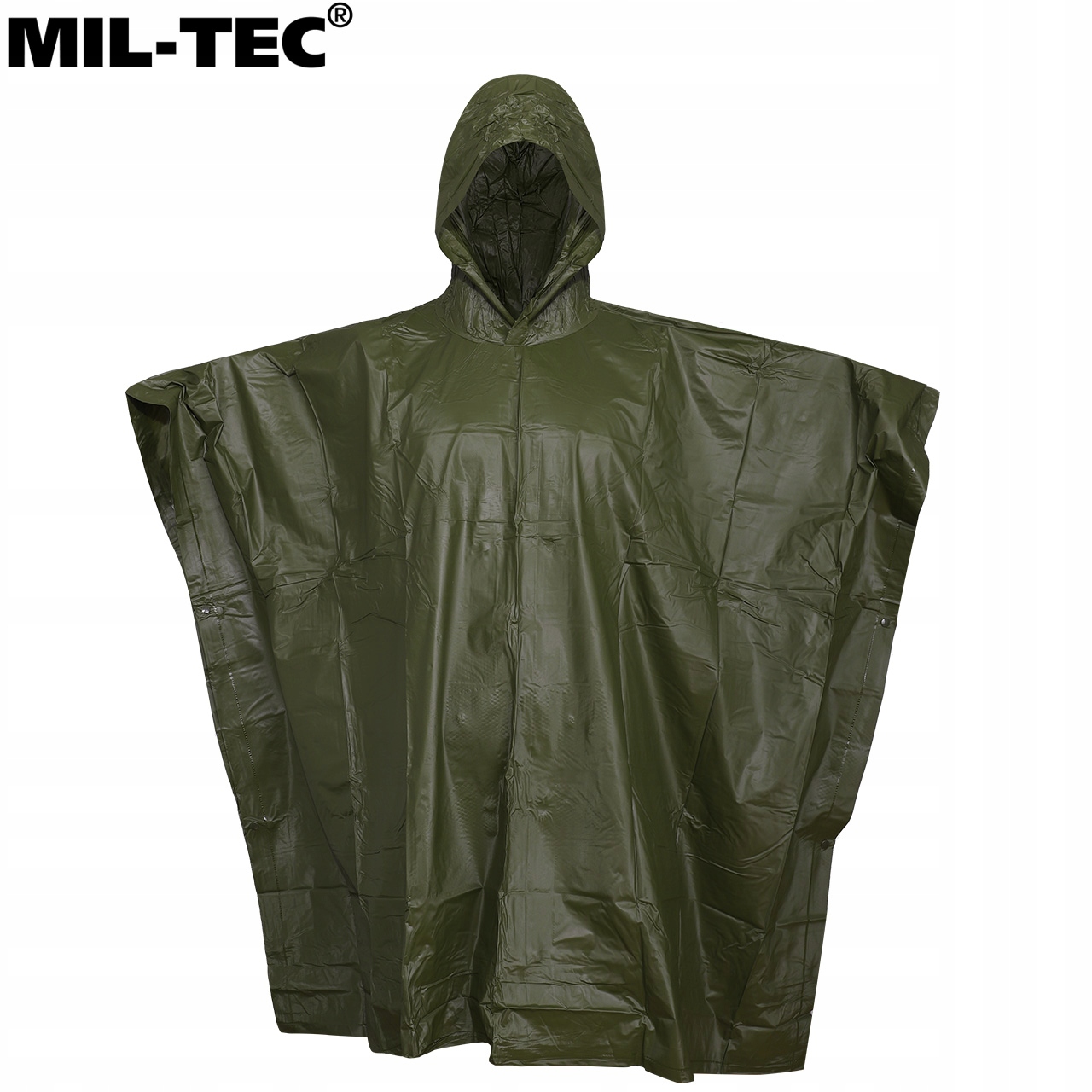 Mil-Tec PVC pašiltinta pliušelė su kapišonu žalia