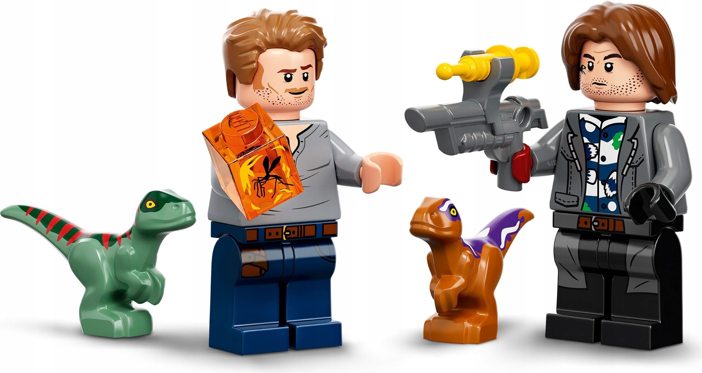 Lego Jurassic World atrocirapto vėžimasis motociklu 76945