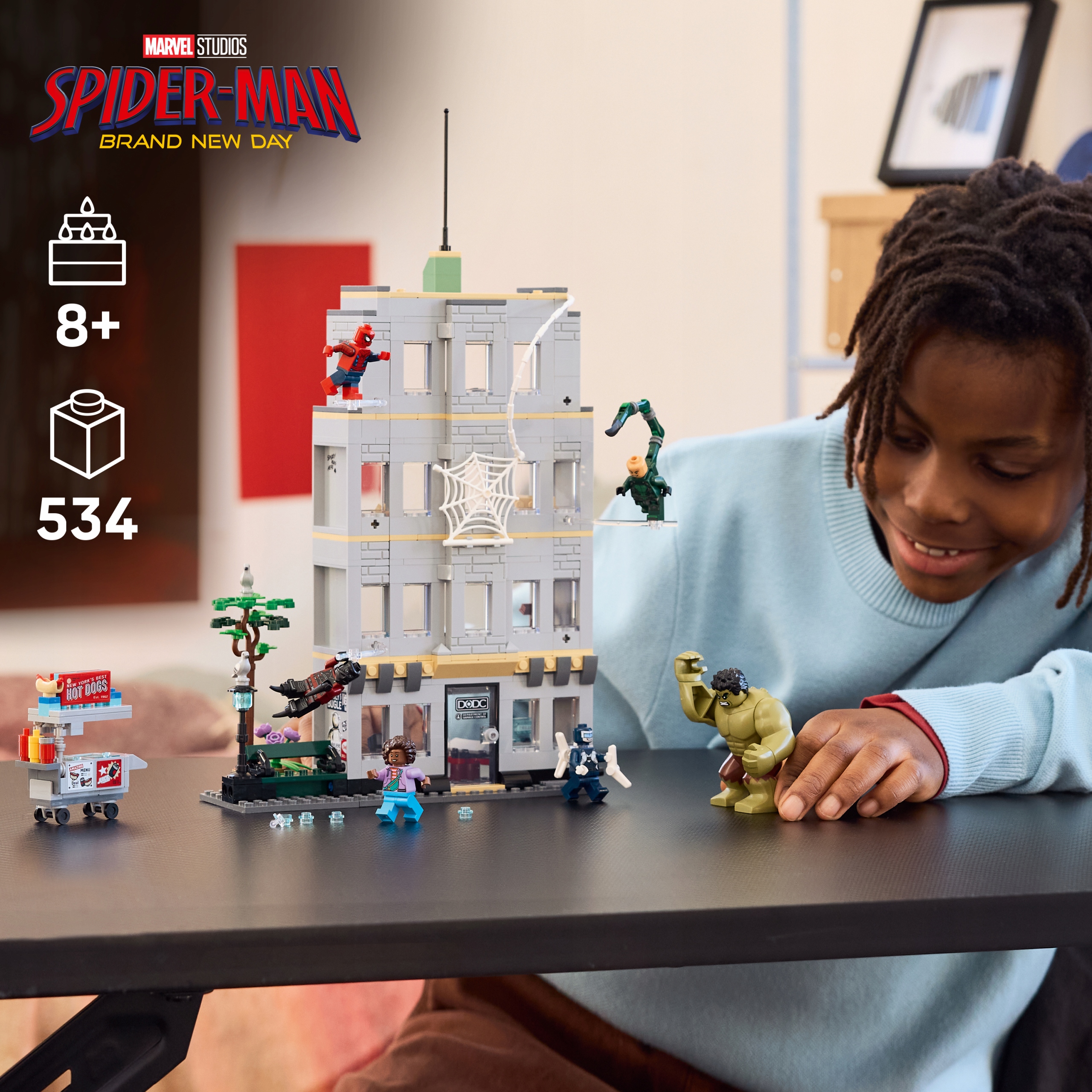 LEGO Marvel Epic Showdown: Žmogus-voras prieš Hulką 76350