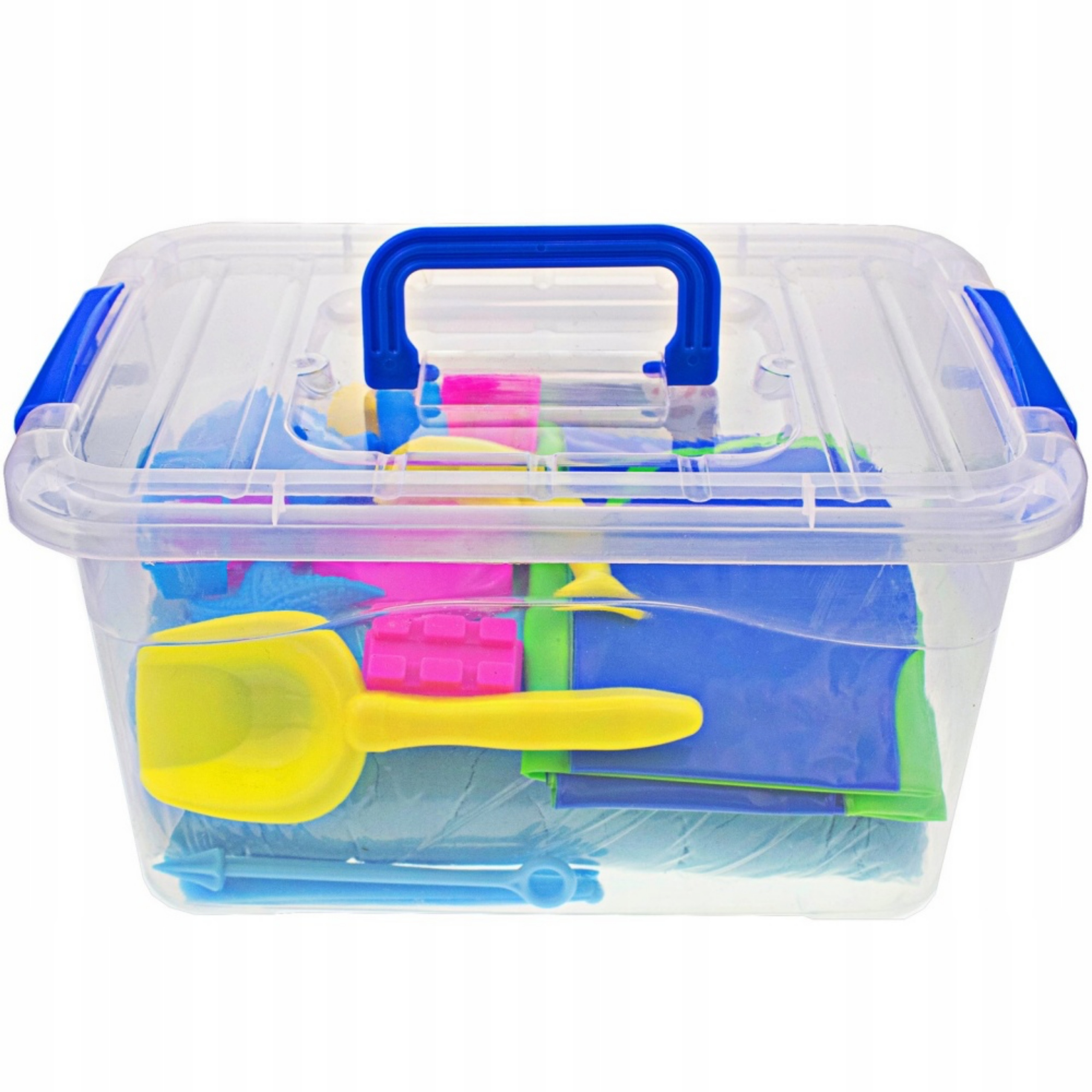 Kinetic Sand 3kg Magic Set Formelės Mentele Sandbox Children XL