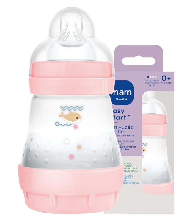 Mam anti colic butelka 160 ml nuo 0+ naujagimius