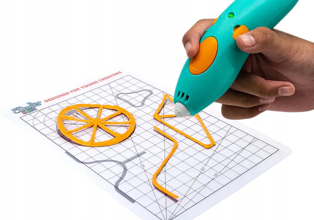 3DOODLER Start Plus 3D rašiklis, ekologiškas plastikas, antgalio skersmuo 0,77 mm