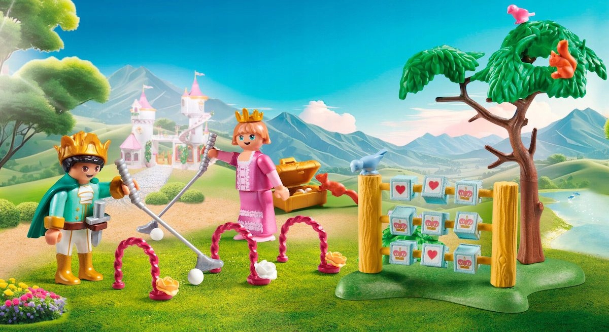 PLAYMOBIL karališkos vaikai parke Magic 71849