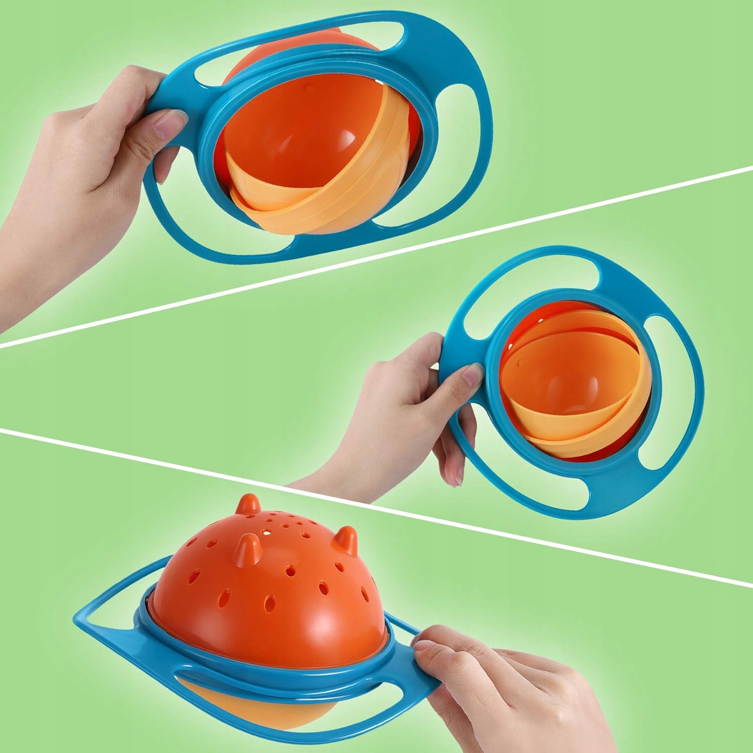 Giroscopinė besisukinanti mišiuke vaikui 360°, nelašanti