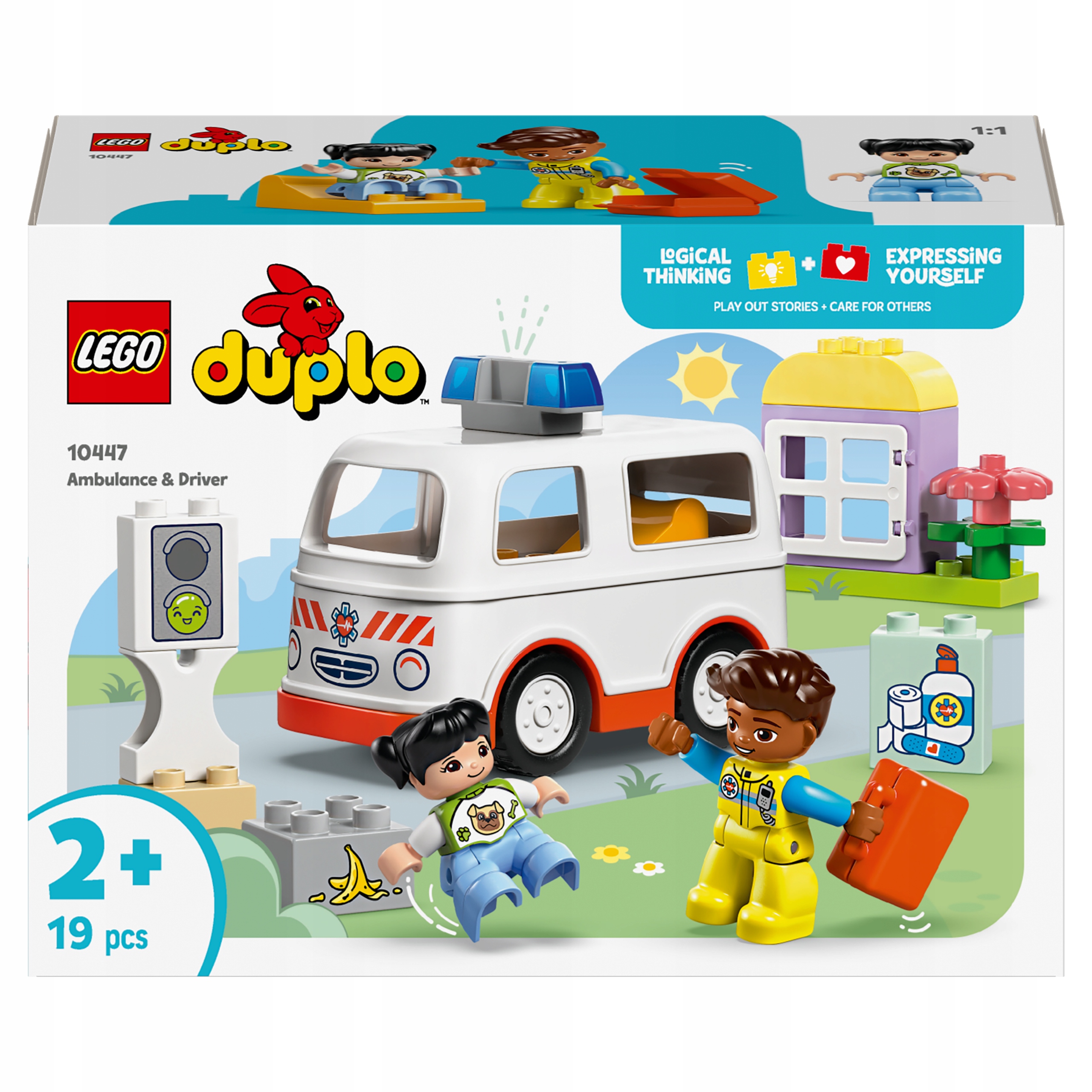 Lego Duplo karetka su vairuotoju 10447