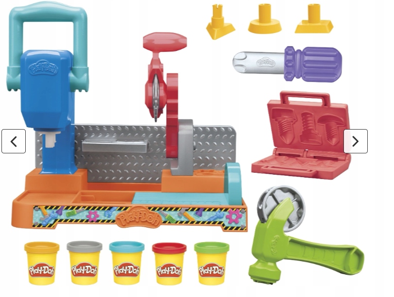 PLAY-DOH CASTRY COLOR RINKINYS DIRBTUVĖS F91415L0 3+ ORIGINALUS