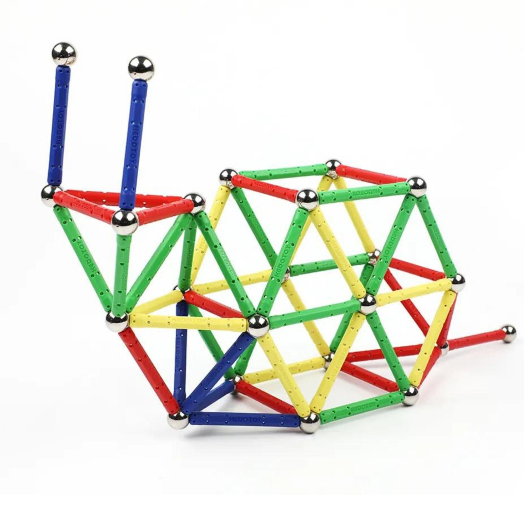 3D Neocube Magnetiniai statybiniai blokai Statybiniai kamuoliukai mega rinkinys XXL206 el