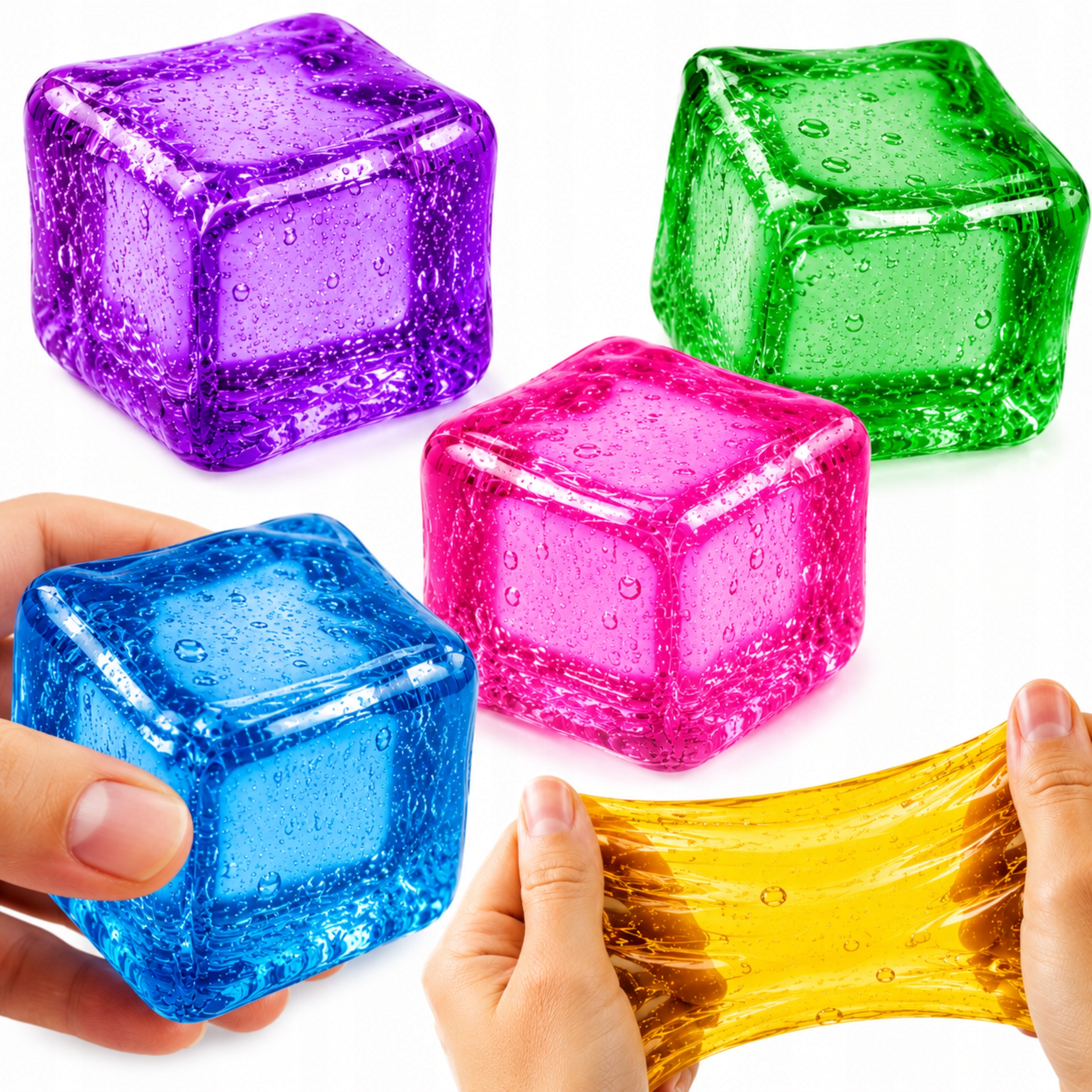 Drobiazgarnia Nice Cube sensorinis antistreso kubas