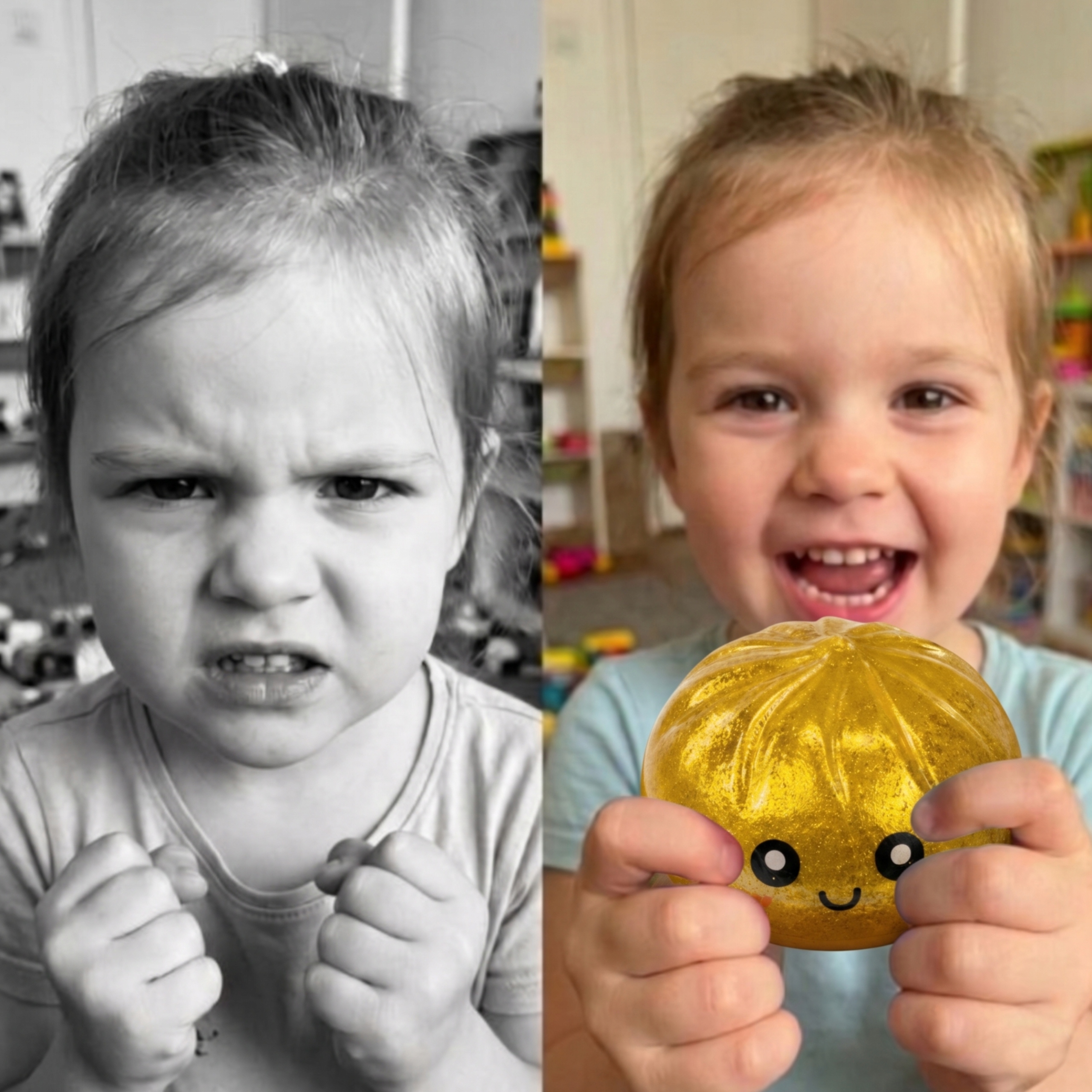 Didelis GNIOTEK koldūnas ANTISTRESAS kukulis 10 cm TIK TOK HIT 2026!