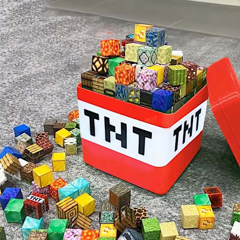 Magnetiniai kubai 100 vnt su sandėlyje