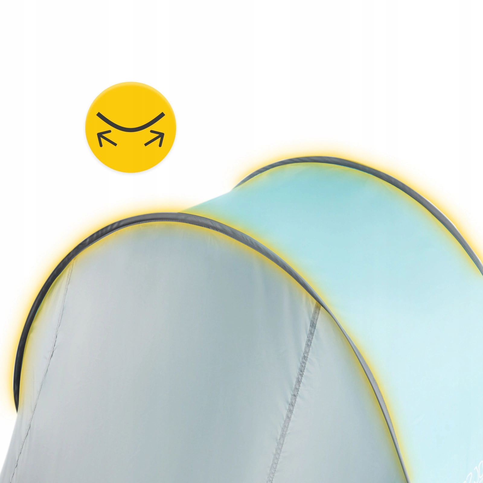 BEACH TENT NEŠIMAS EKRANAS PAPLŪDŽIO SODO APSAUGINIUI 200 CM