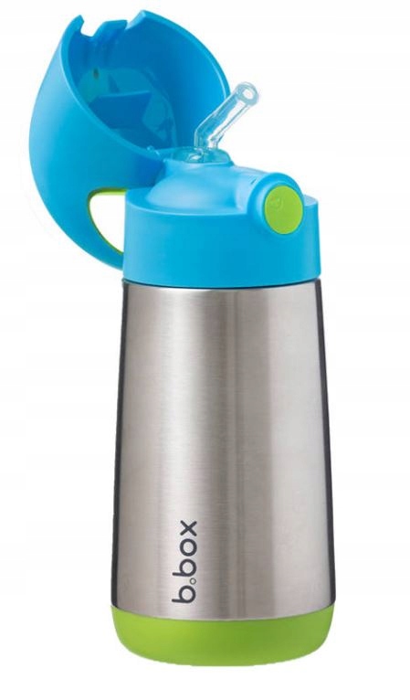 B.Box terminis bidonas 350 ml su šiaudeliu