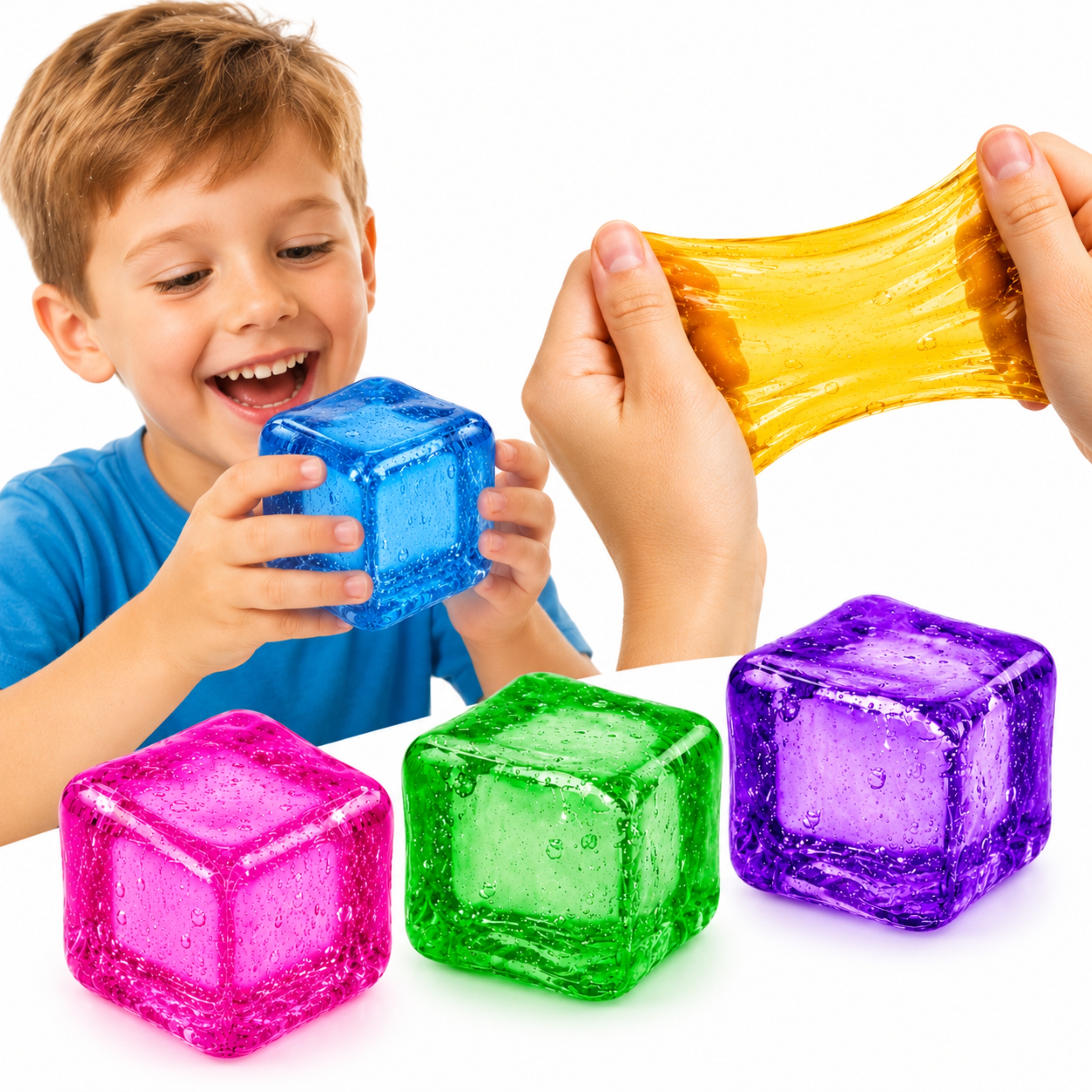 Drobiazgarnia Nice Cube sensorinis antistreso kubas