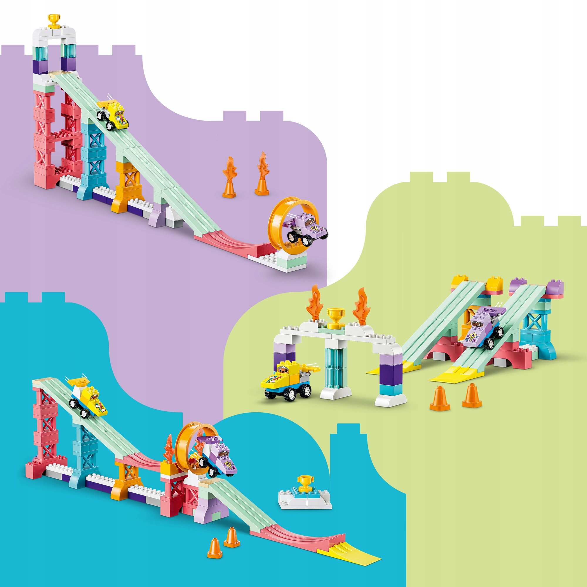 LEGO DUPLO Town 10478 kūrybiškos rampos