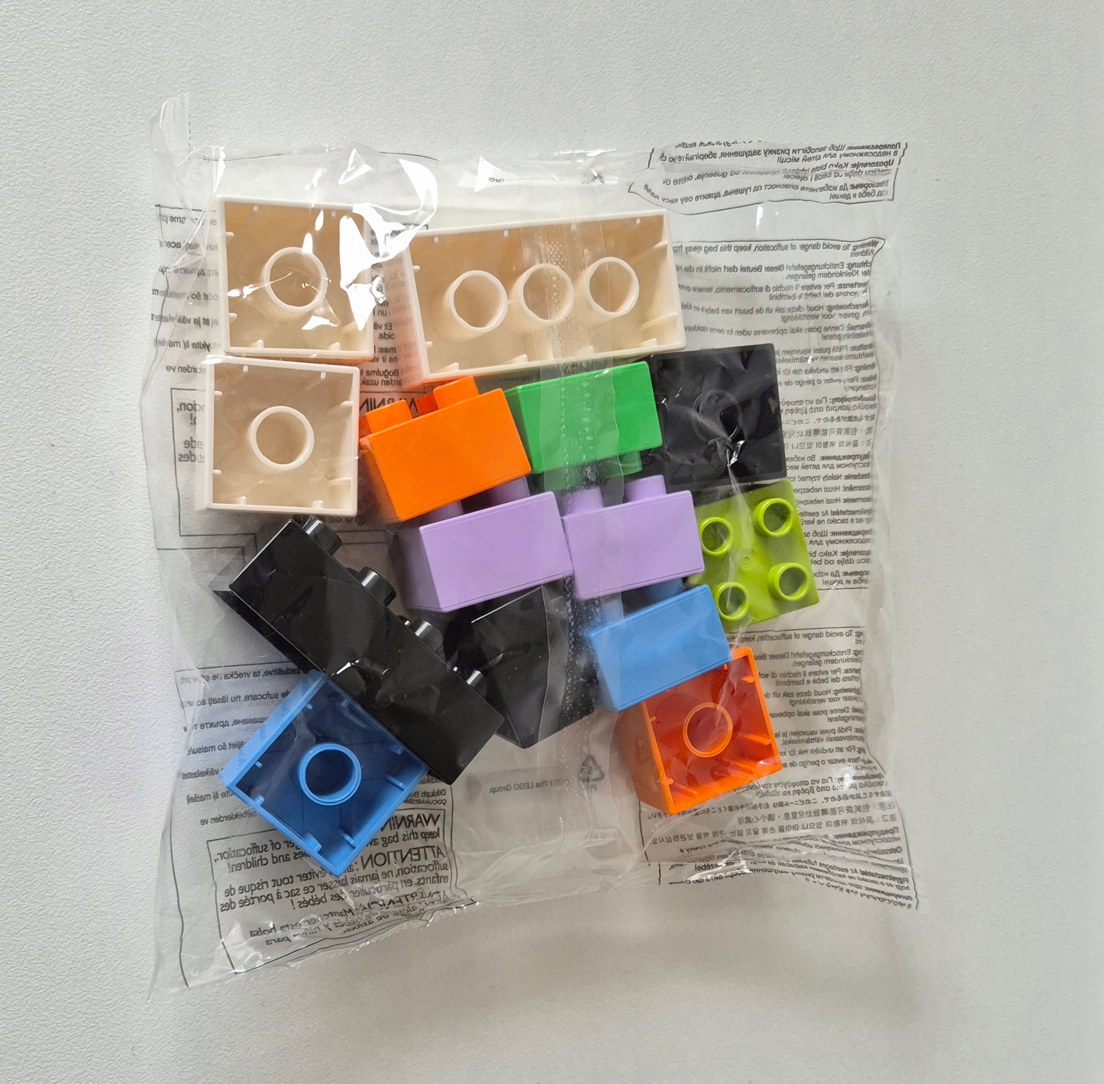 LEGO Duplo statybiniai blokai maišas