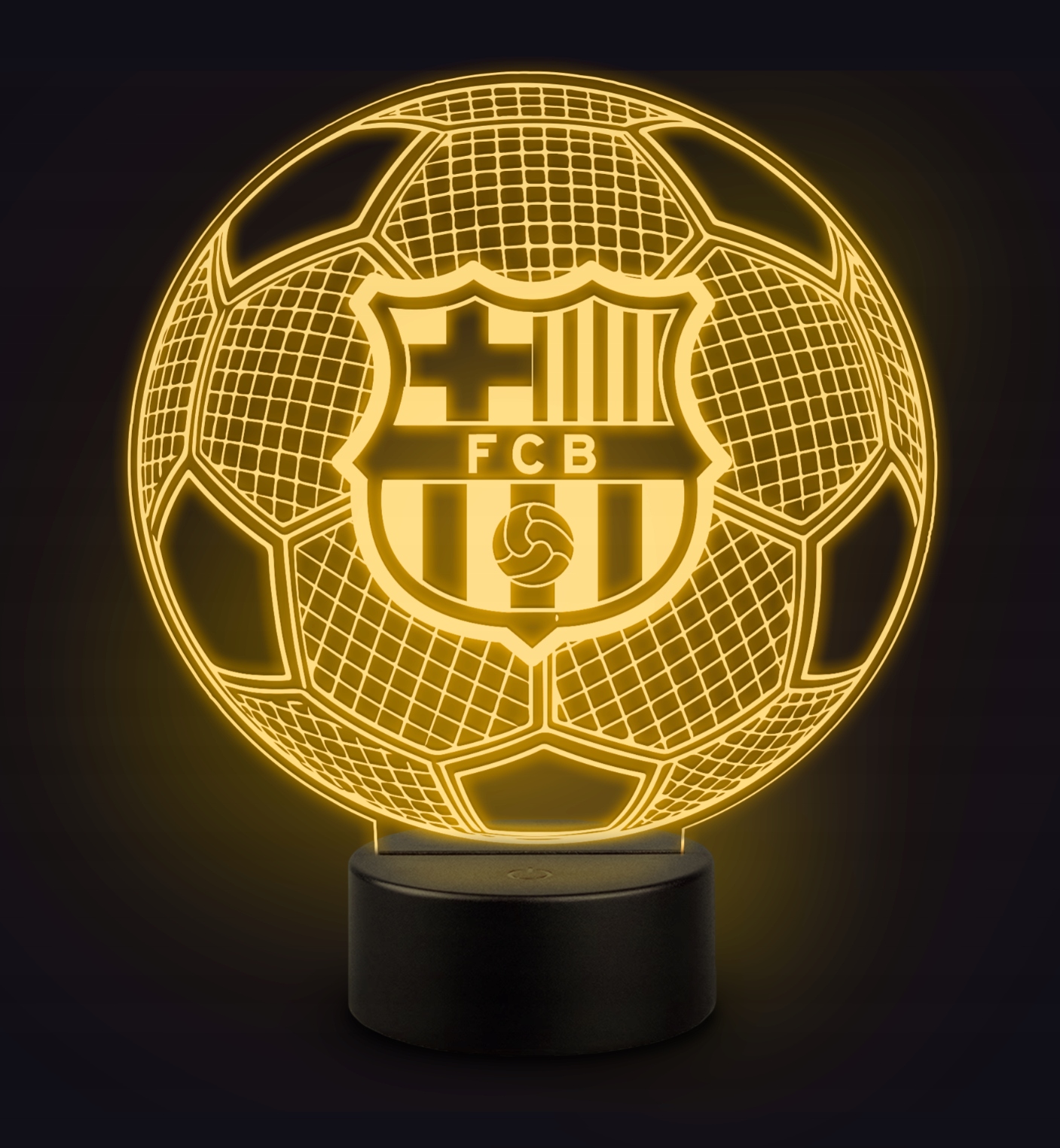 FC Barcelona LED naktinė lempa kaip dovana gerbėjui ar vaikui