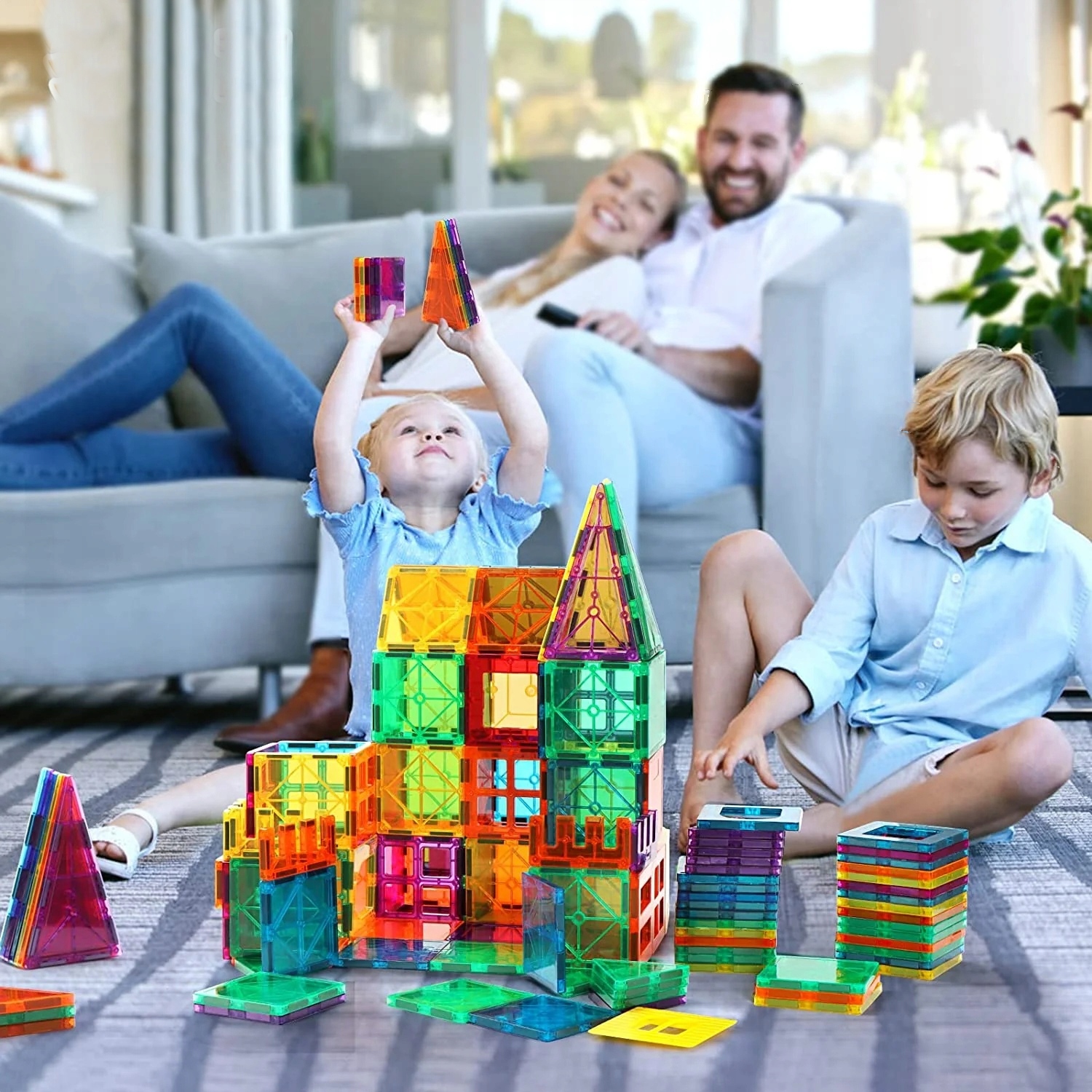 Doris magnetiniai klociniai 3d 109 dalių rinkinys