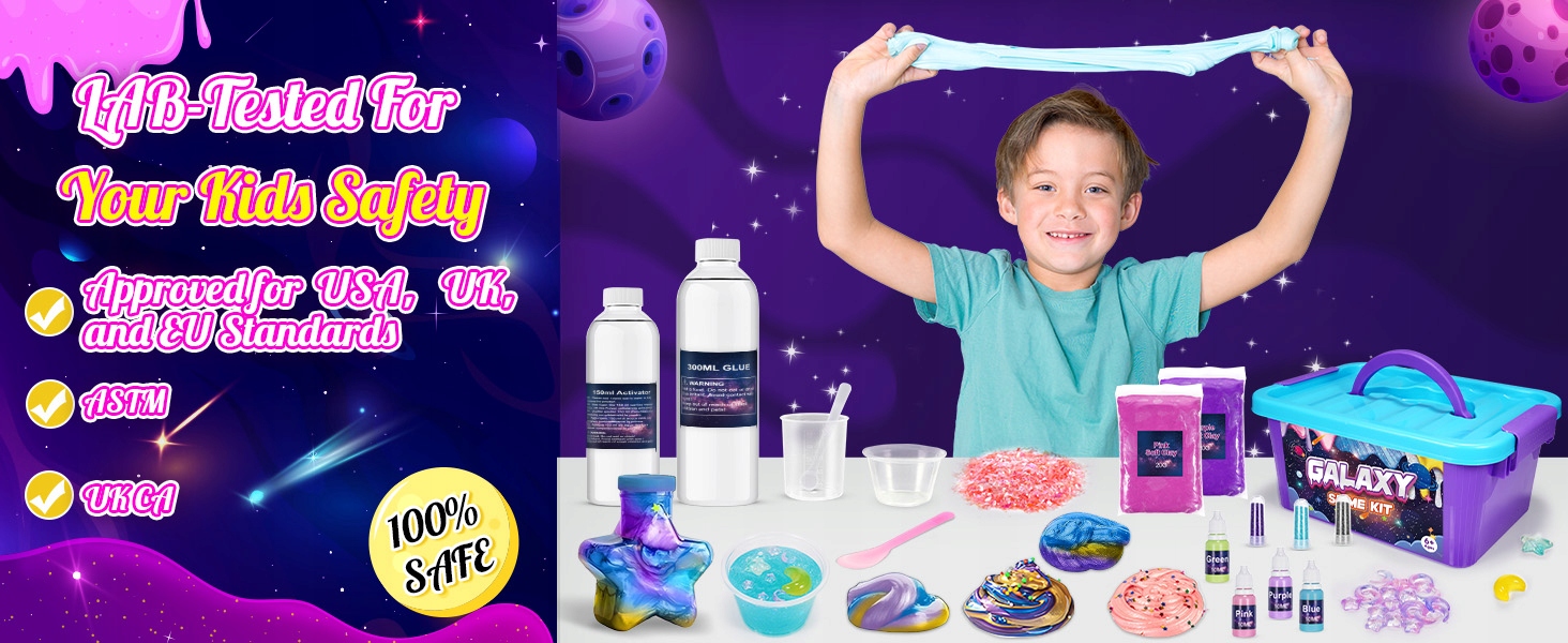 ATOPDREAM Galaxy Magic slime DIY rinkinys