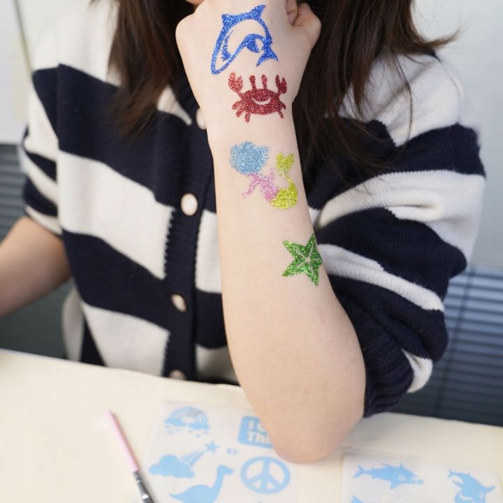 Bakalu tatuiruočių rinkinys su brokatais - nuo 3 metų